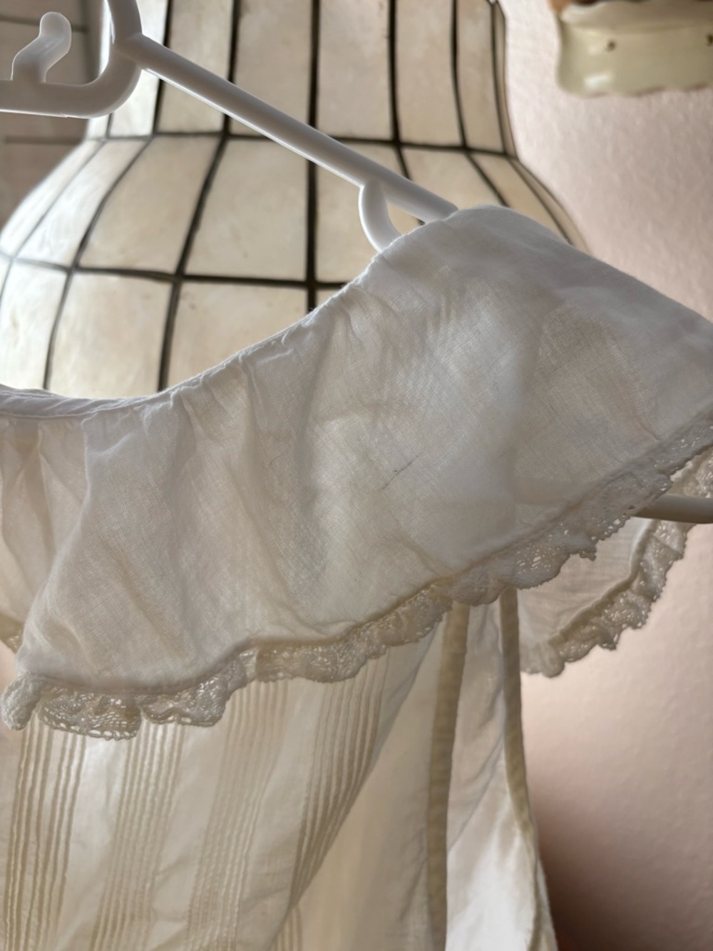 Doen White Ruffle Blouse - Picture 4 of 6